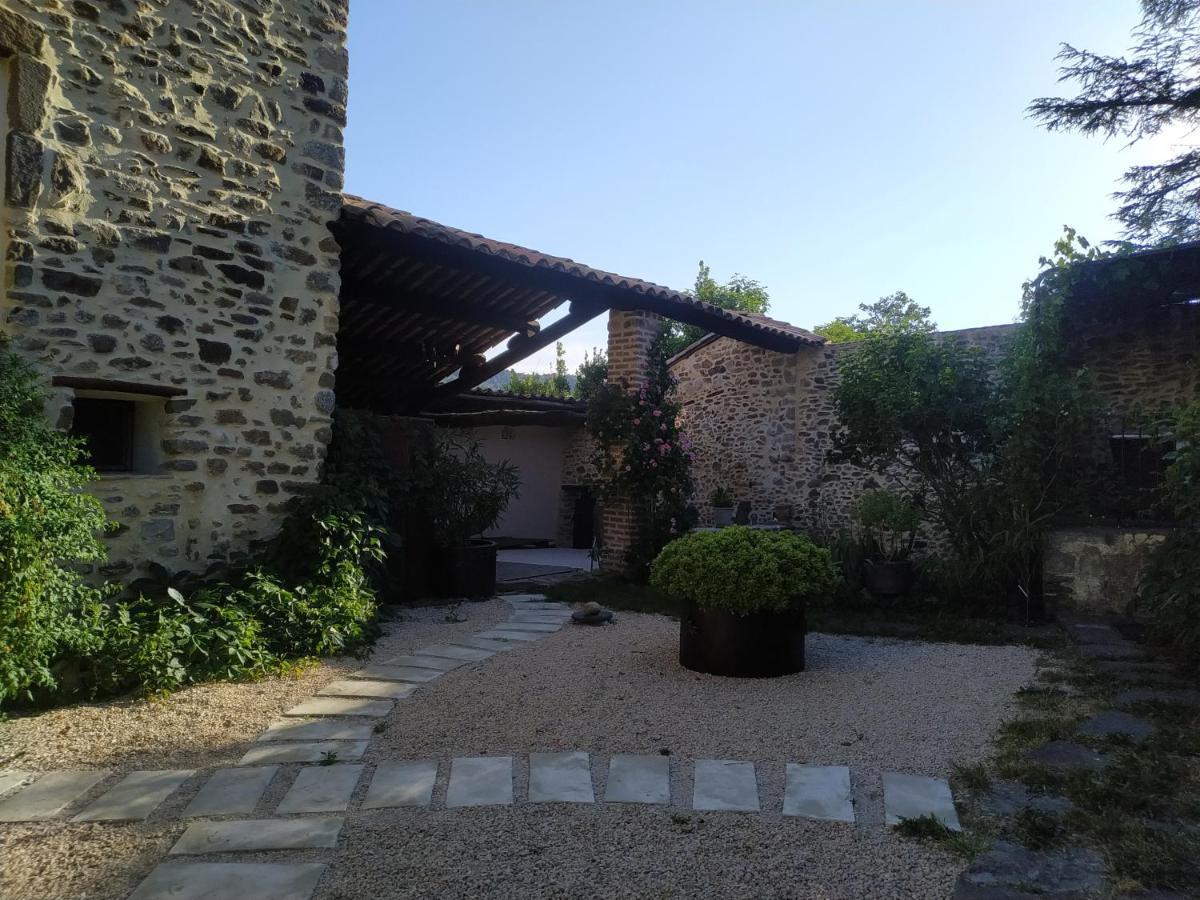 La Ferme Ranc - Gite Le Cosy Gagnières Exterior foto